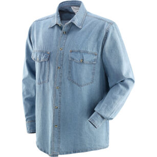 Koszula dżinsowa "Jeans" - 100% bawełna, jasnoniebieska 431015/M