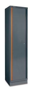 Szafa jednodrzwiowa z blachy, system RSC55 BETA C55A1