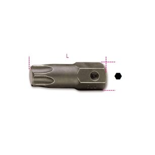 Końcówka wkrętakowa udarowa profil Torx z zabierakiem 16 mm BETA 727/ES16TX/70
