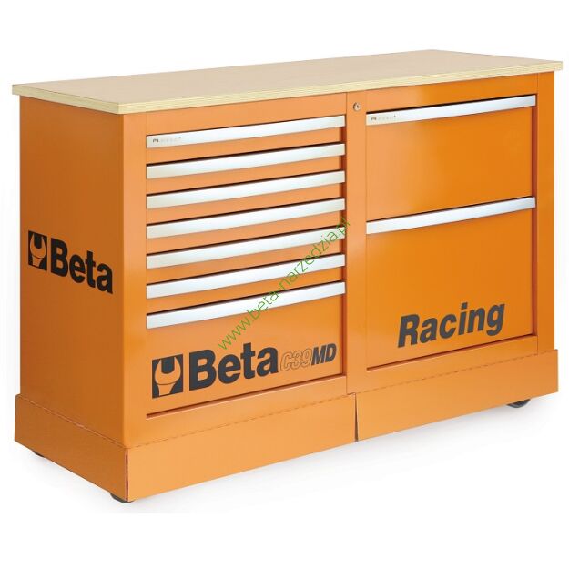 Specjalny wózek narzędziowy typu Racing MD C39MDO
