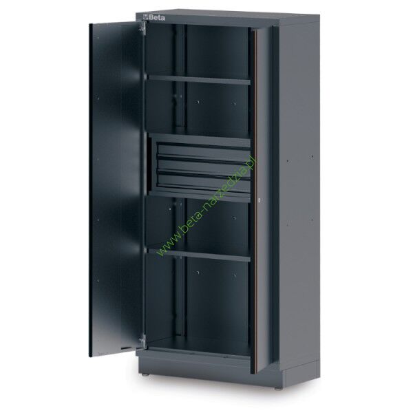 Szafa dwudrzwiowa z 3 szufladami system C45PRO 2.0 BETA C45PRO2.0/AS2/3C