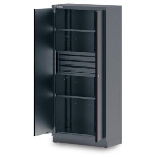 Szafa dwudrzwiowa z 3 szufladami system C45PRO 2.0 BETA C45PRO2.0/AS2/3C