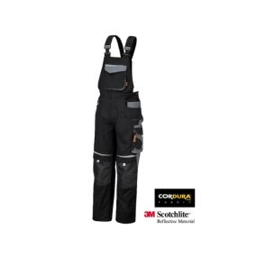 Spodnie robocze na szelkach, płótno T/C 280 g/m2 BETA 7823/XS