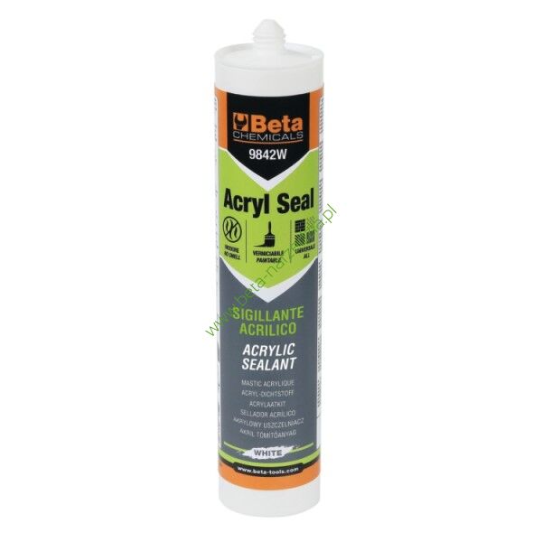 Uszczelniacz akrylowy biały Acryl Seal BETA 9842W
