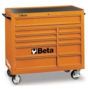 Wózek narzędziowy z 11 szufladami BETA C38O