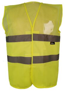 Kamizelka ostrzegawcza odblaskowa VIZWELL VW201Y/L-XL