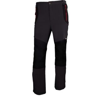 Spodnie Softshell z czerwonymi elementami VIZWELL VWJK398/S