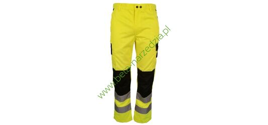 Spodnie robocze odblaskowe VIZWELL VWTC149YB/S