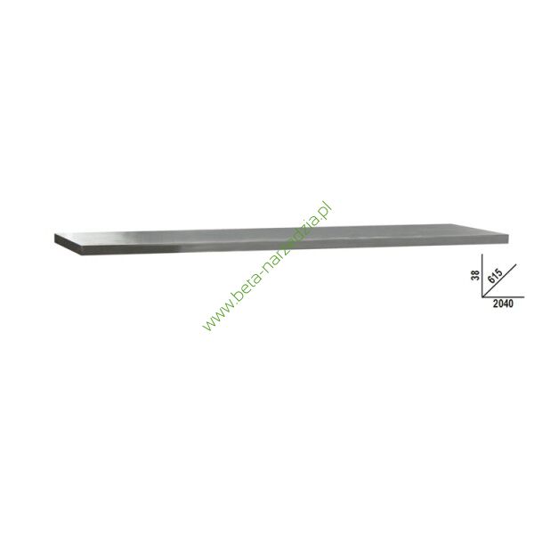 Blat roboczy (2040x615 mm) z płyty MDF pokrytej stalą nierdzewną BETA C45PRO2.0/PXE3-2.0