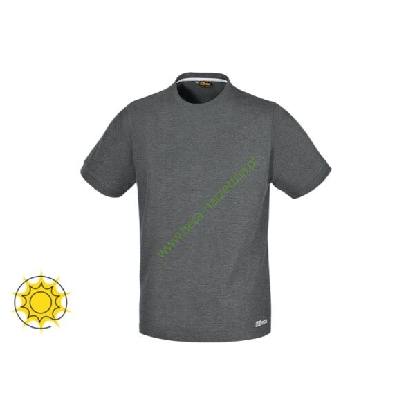 T-shirt bawełniany szary BETA 7553G/XL