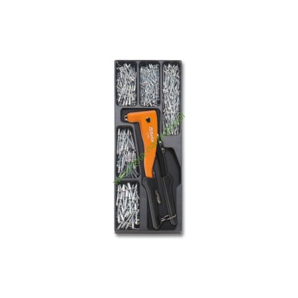 Zestaw nitownicy i 500 nitów BETA  2424/T271