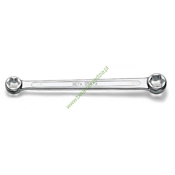 Klucz oczkowy dwustronny profil Torx wewnętrzny BETA 95FTX/6X8